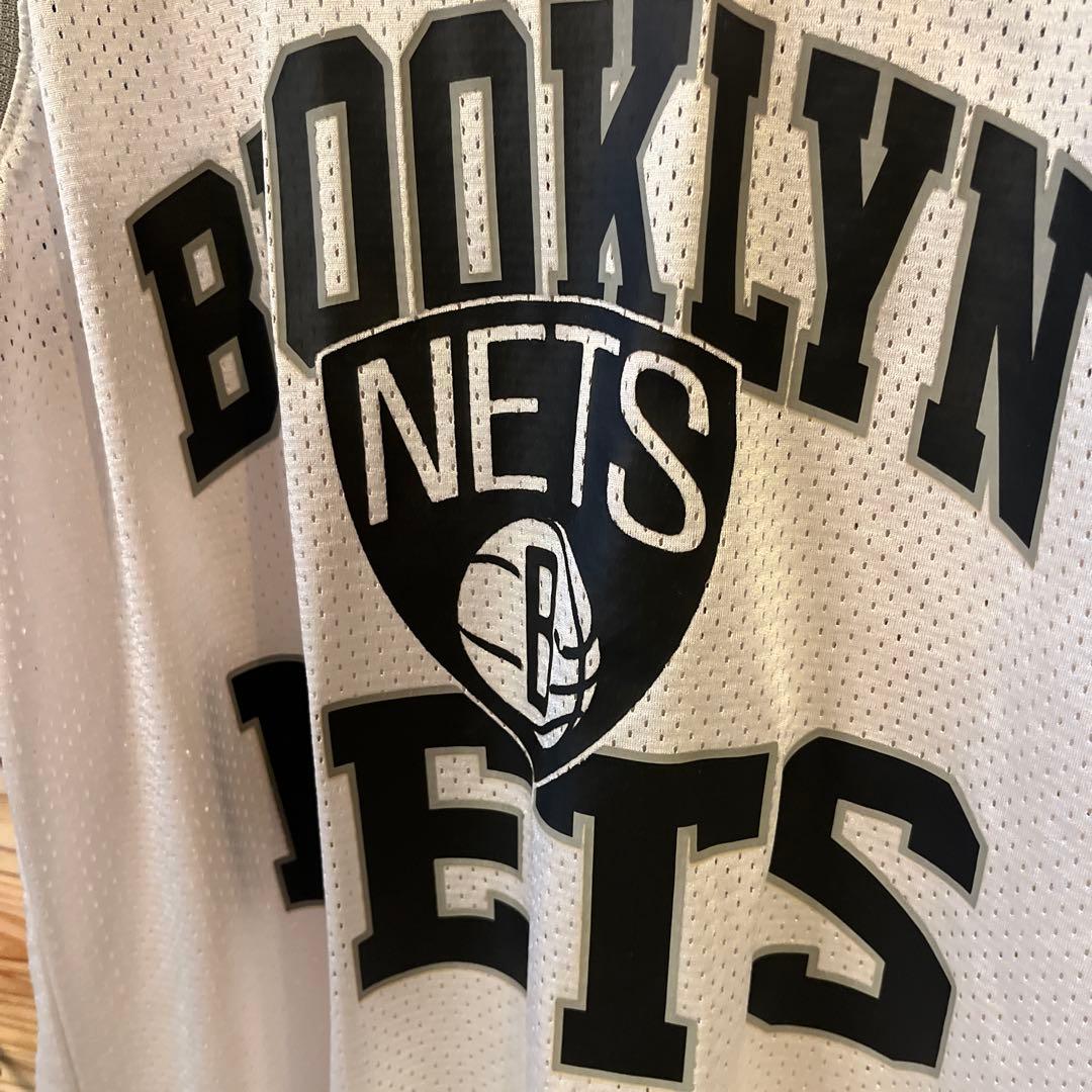 【Mitchell & Ness】NBAブルックリン・ネッツ ゲームシャツ白 L