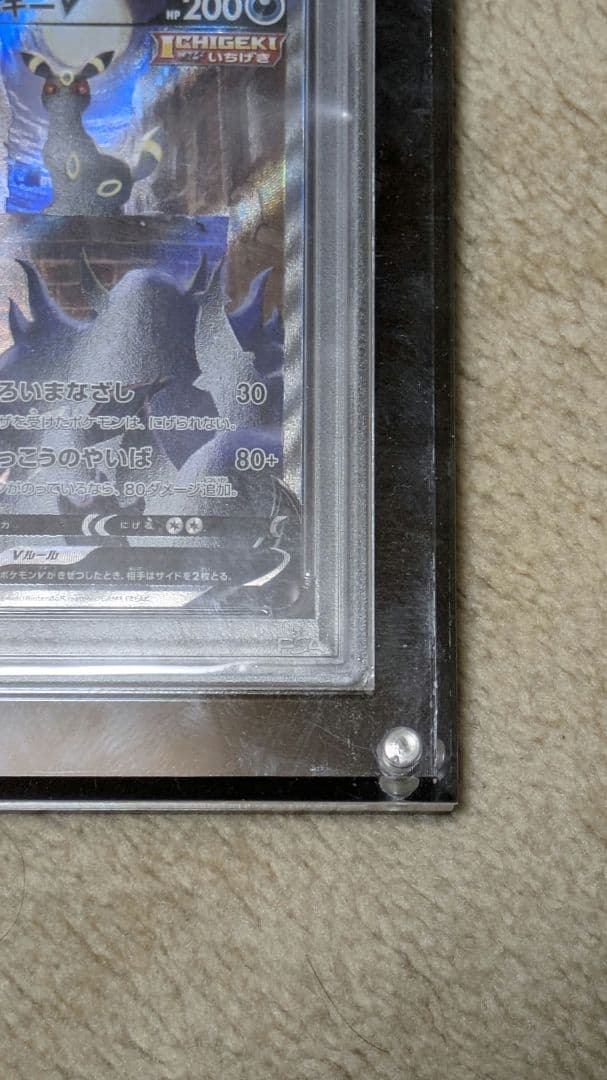 【PSA10】ブラッキーV SA (※PSA鑑定ケース付き)