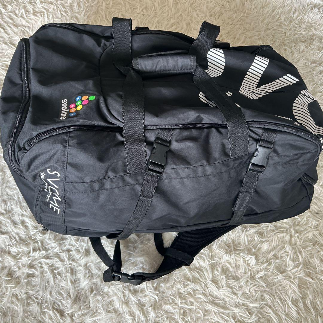 【美品】SVOLME スボルメ　2WAY リュック　ボストンバッグ 70L 黒