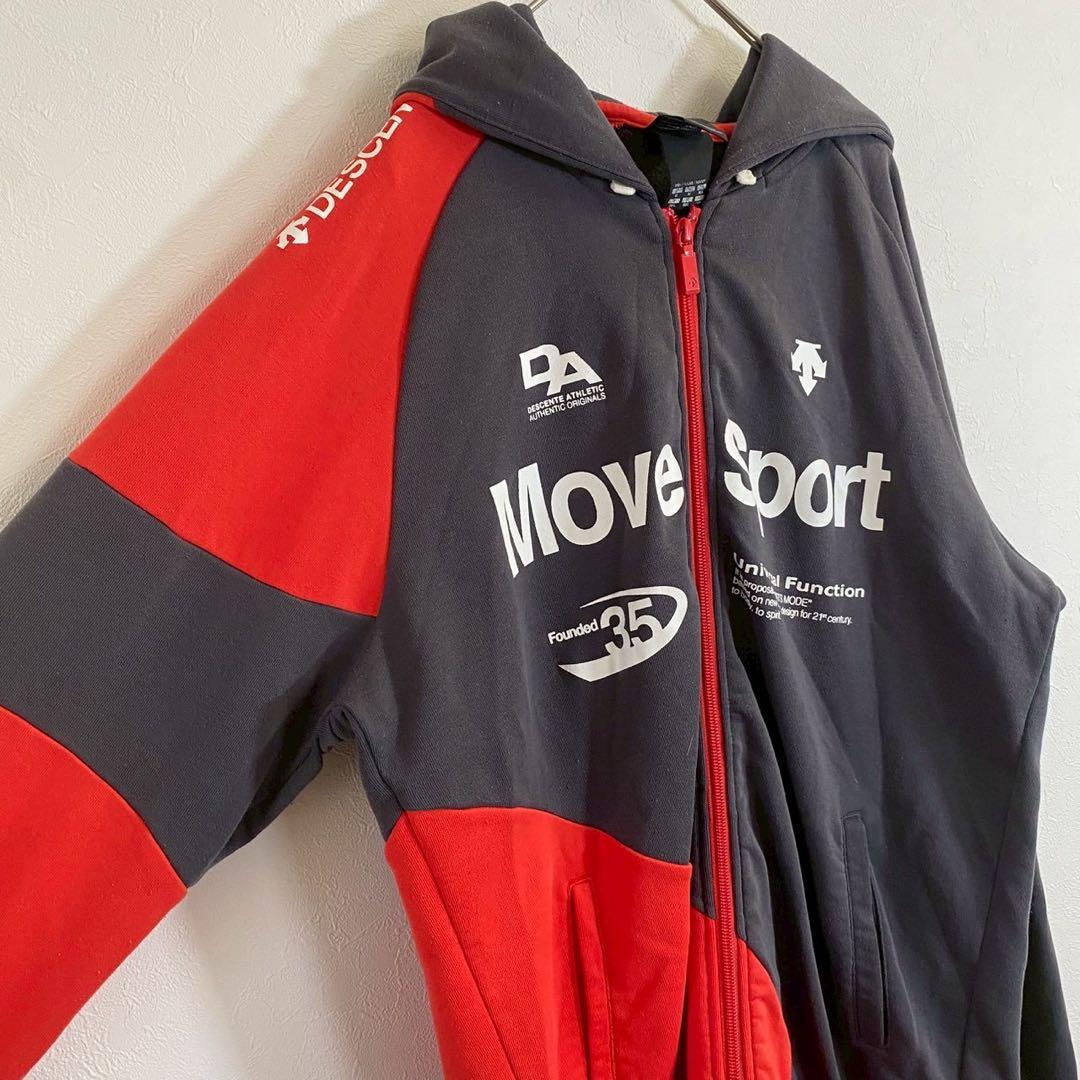 【デサント】ジャージ上下セット セットアップ パーカー Move Sport