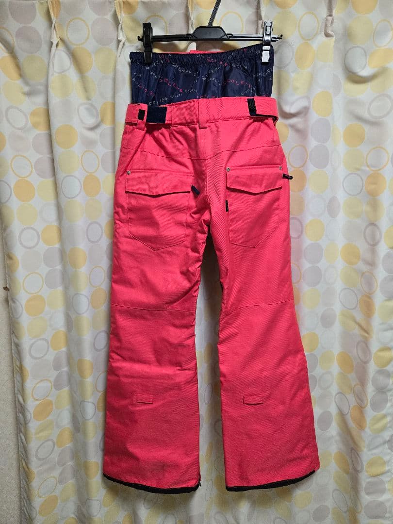 【美品】ScoLar ♡ ストレッチスノーパンツ 裏起毛　撥水透湿加工　9号