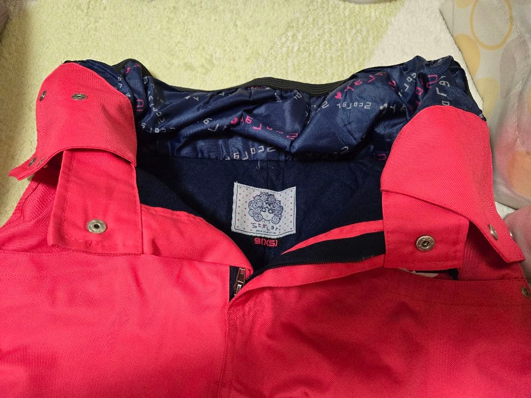 【美品】ScoLar ♡ ストレッチスノーパンツ 裏起毛　撥水透湿加工　9号