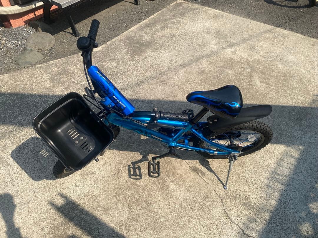 【引取り限定】AVIGO 16インチ 子供用自転車 青
