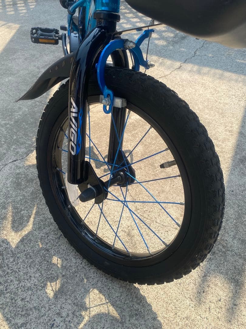 【引取り限定】AVIGO 16インチ 子供用自転車 青