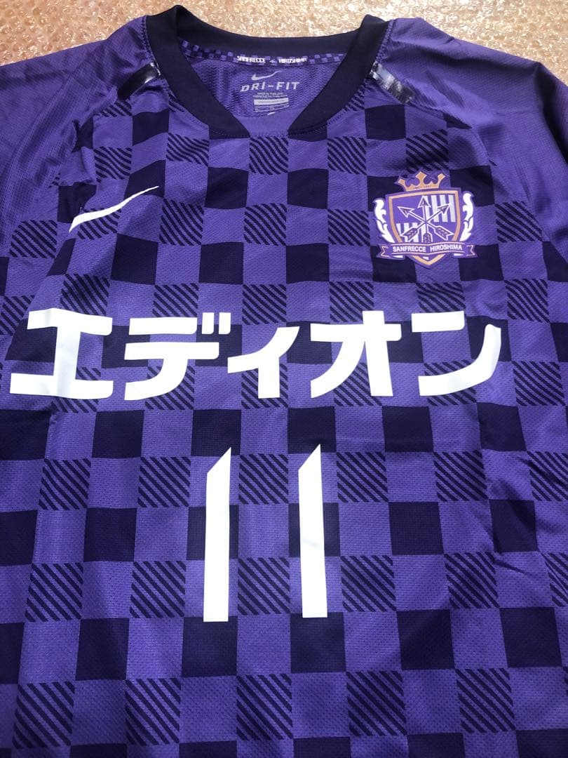 サンフレッチェ広島　佐藤寿人　直筆サイン入りユニフォーム　X Lサイズ