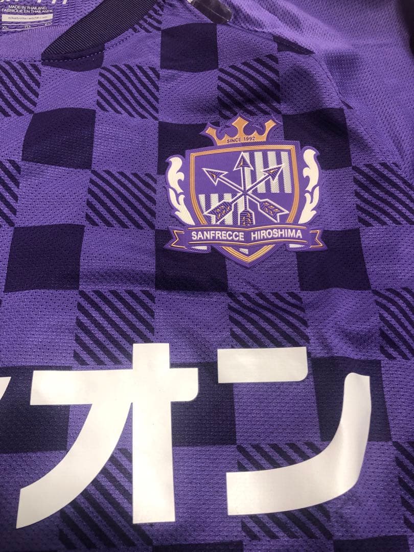 サンフレッチェ広島　佐藤寿人　直筆サイン入りユニフォーム　X Lサイズ