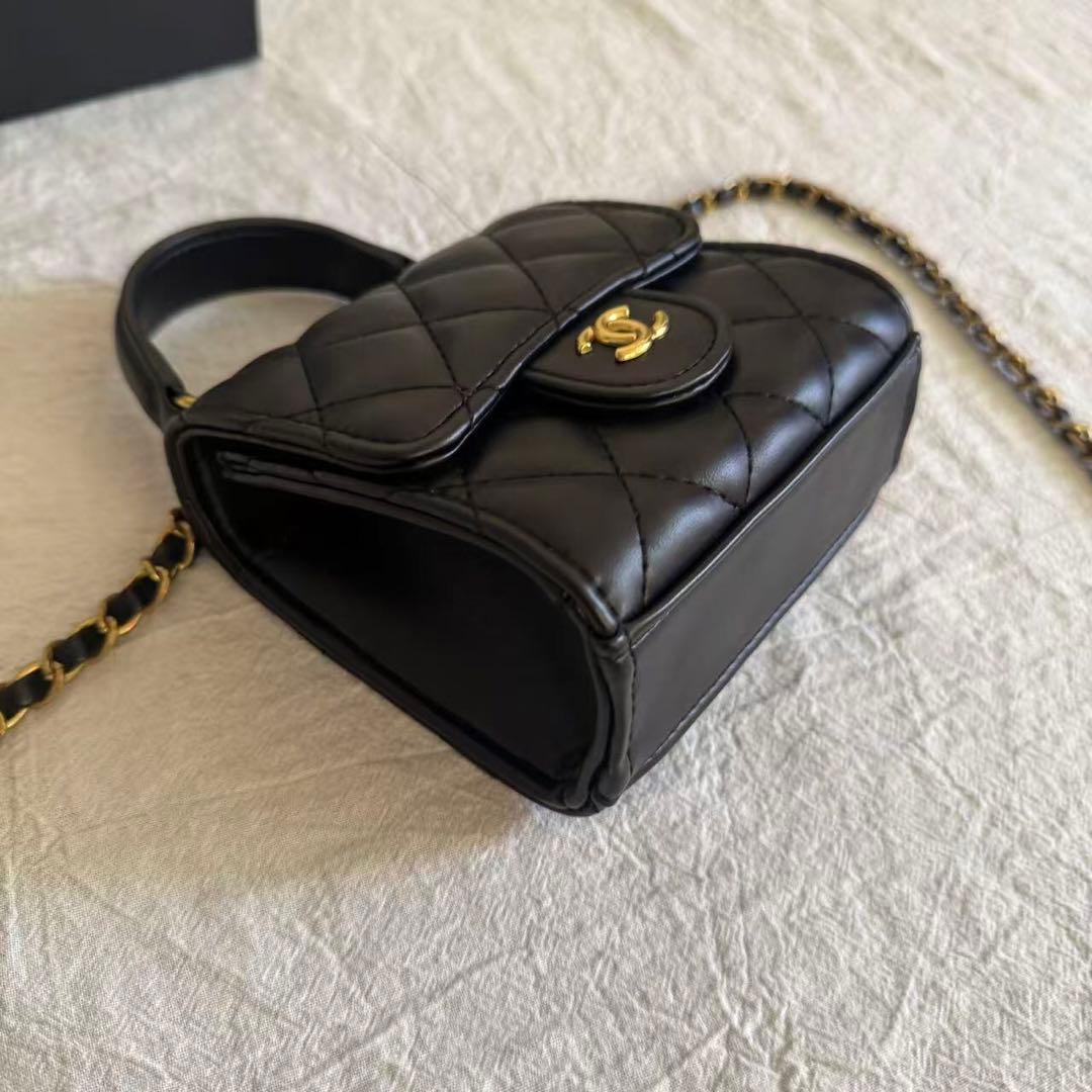 VIP限定 CHANEL ノベルティ ミニ チェーン ショルダーバッグ ブラック