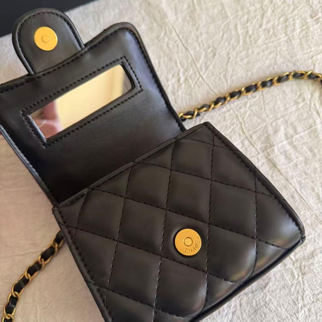 VIP限定 CHANEL ノベルティ ミニ チェーン ショルダーバッグ ブラック