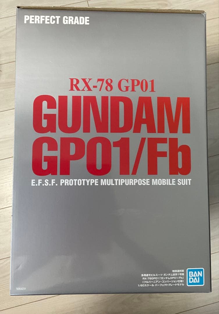 GUNDAM GP01/Fb 1/60 スケール