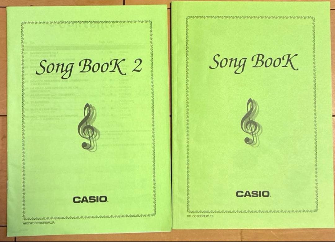 【動作確認済】CASIO 電子キーボード76鍵 標準ピアノ形状鍵盤 WK-210