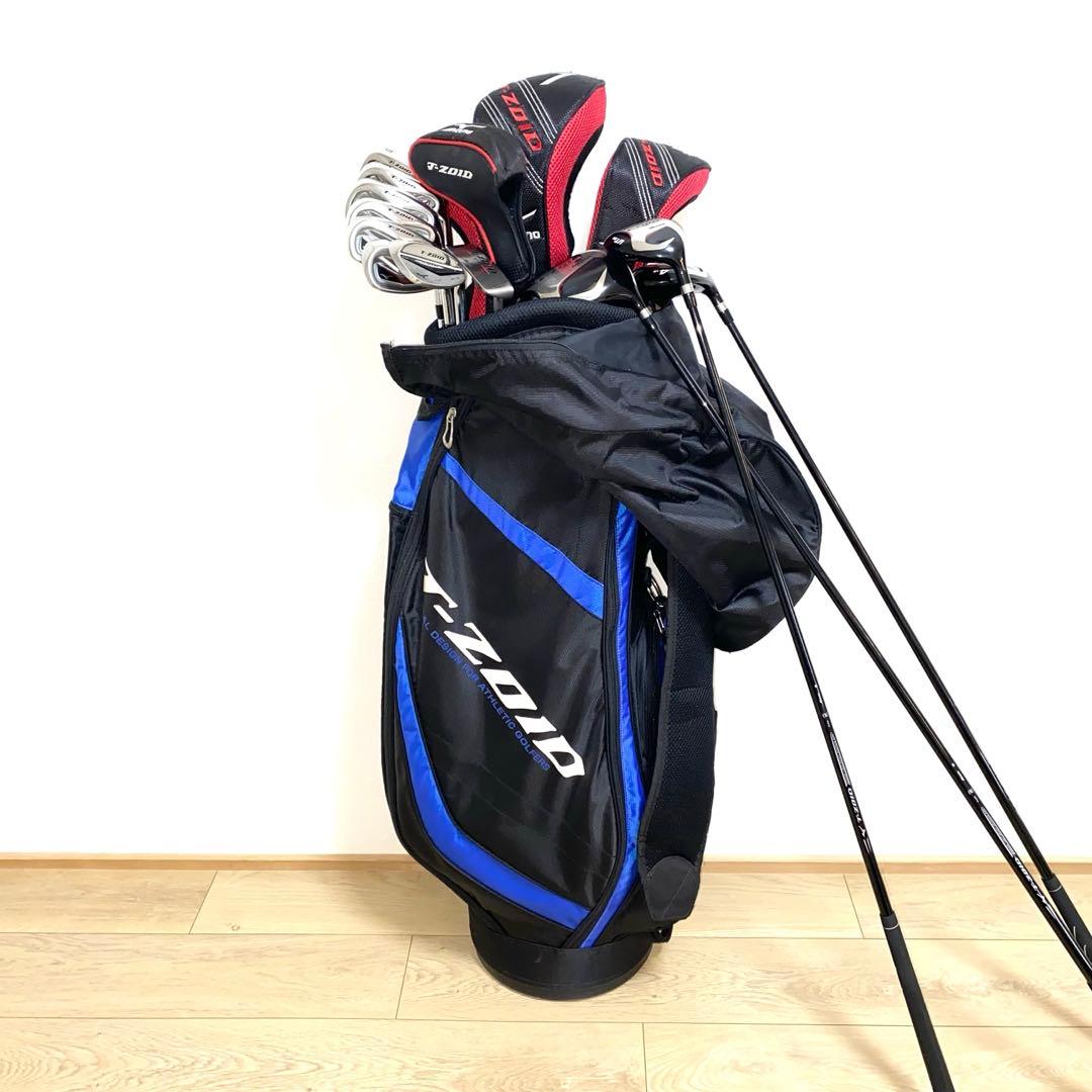 ミズノMizunoゴルフクラブ フルセット☆キャディバッグ付 初心者メンズ 右S