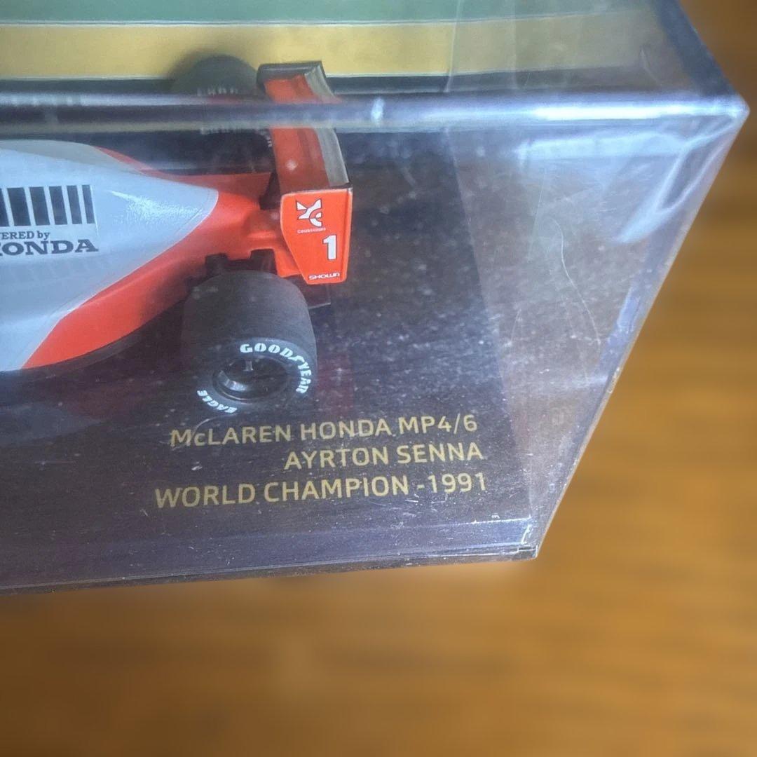 1/43 マクラーレン ホンダ MP4/6 #1 A.セナ 1991