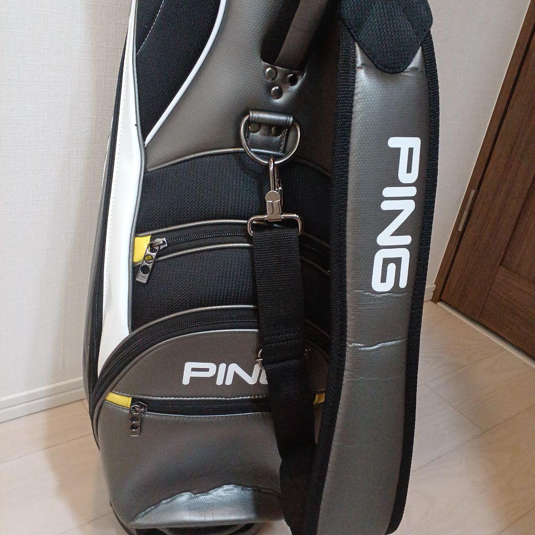 PING KARSTEN キャディバッグ グレー/ブラック