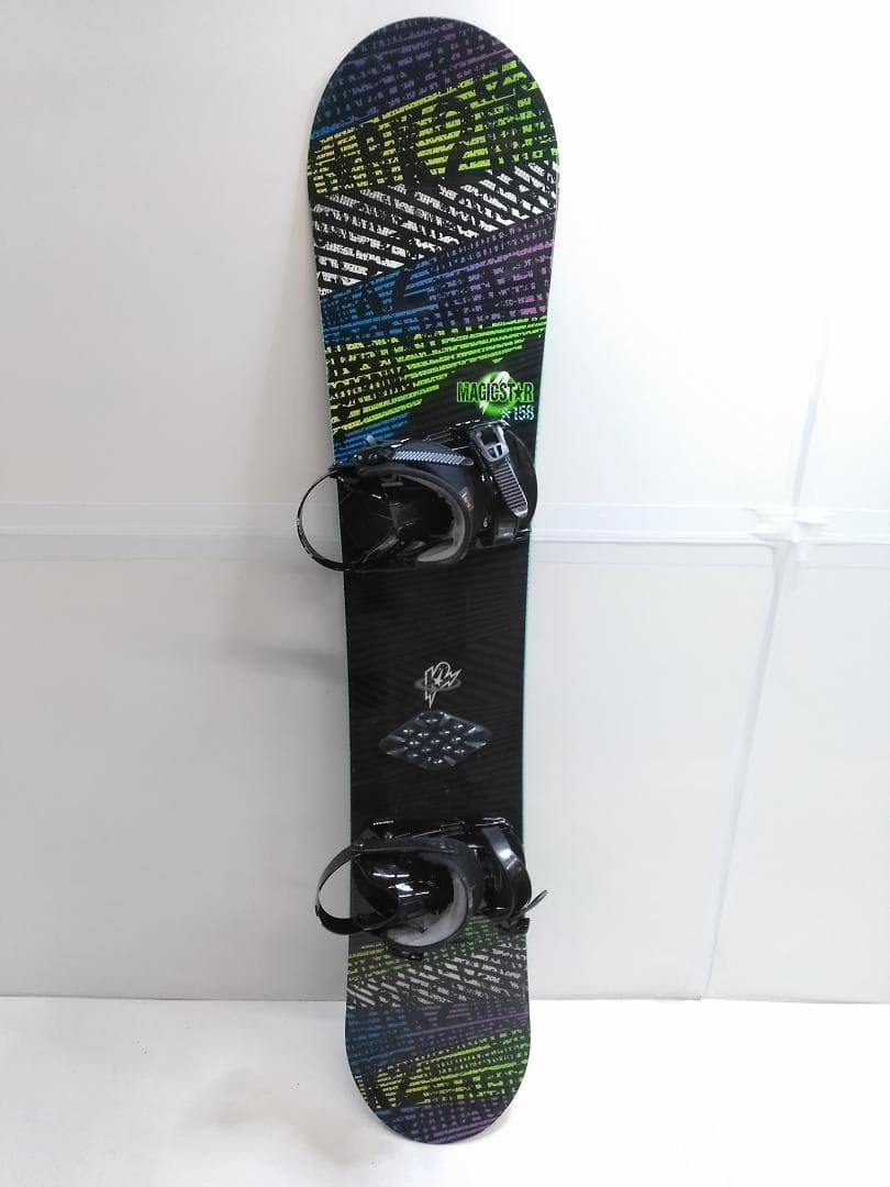 K2 マジックスター 158cm + HEAD Lサイズ スノーボード セット◇