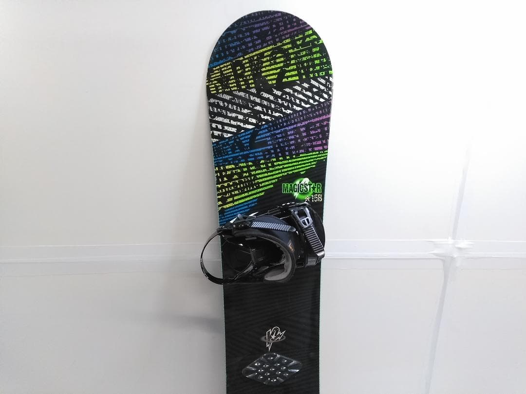 K2 マジックスター 158cm + HEAD Lサイズ スノーボード セット◇