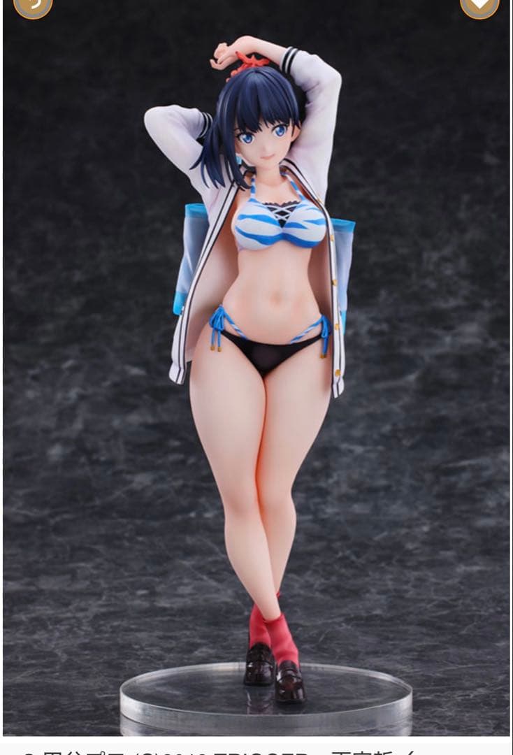 【新品未開封】SSSS.GRIDMAN 宝多六花 1/7完成品フィギュア