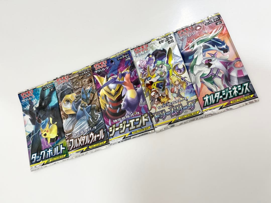 ポケモンカードタッグボルトフルメタルジージードリームオルタージェネ未開封パック