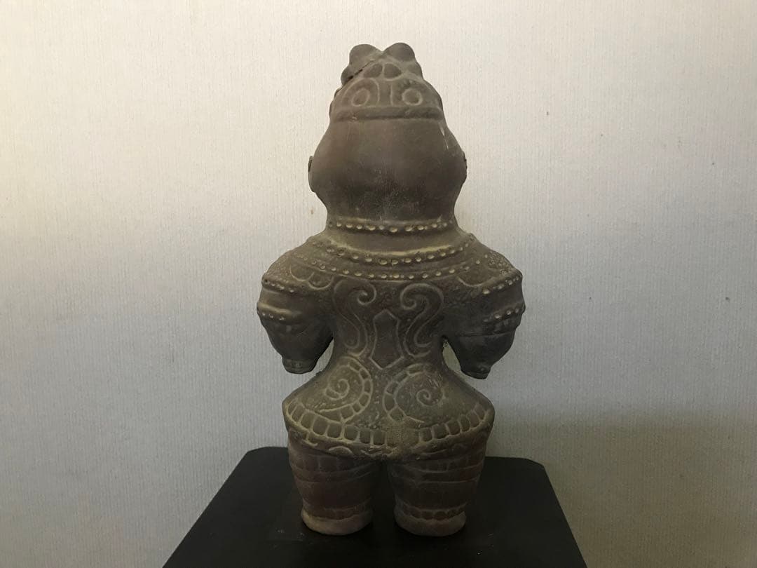 遮光器土偶　素焼き土偶インテリア