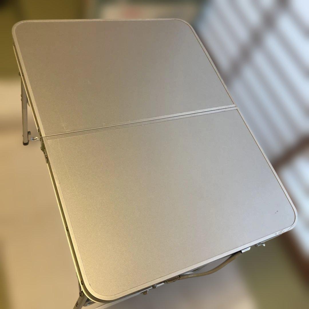 Coleman ミニアルミニウム テーブル イス 2脚　コンパクト収納
