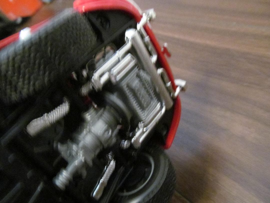 ポルシェっぽい車の玩具おもちゃ　赤