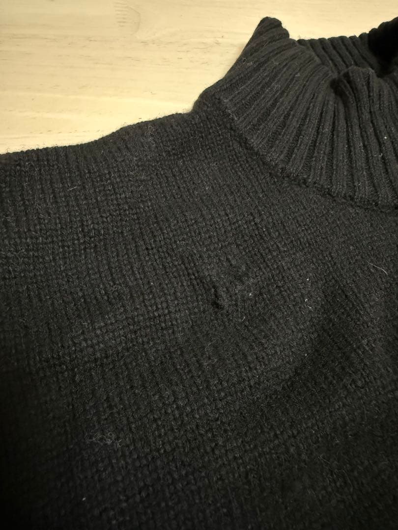 DESCENTE GOLF デサントゴルフ　ハイネックケーブルセーター