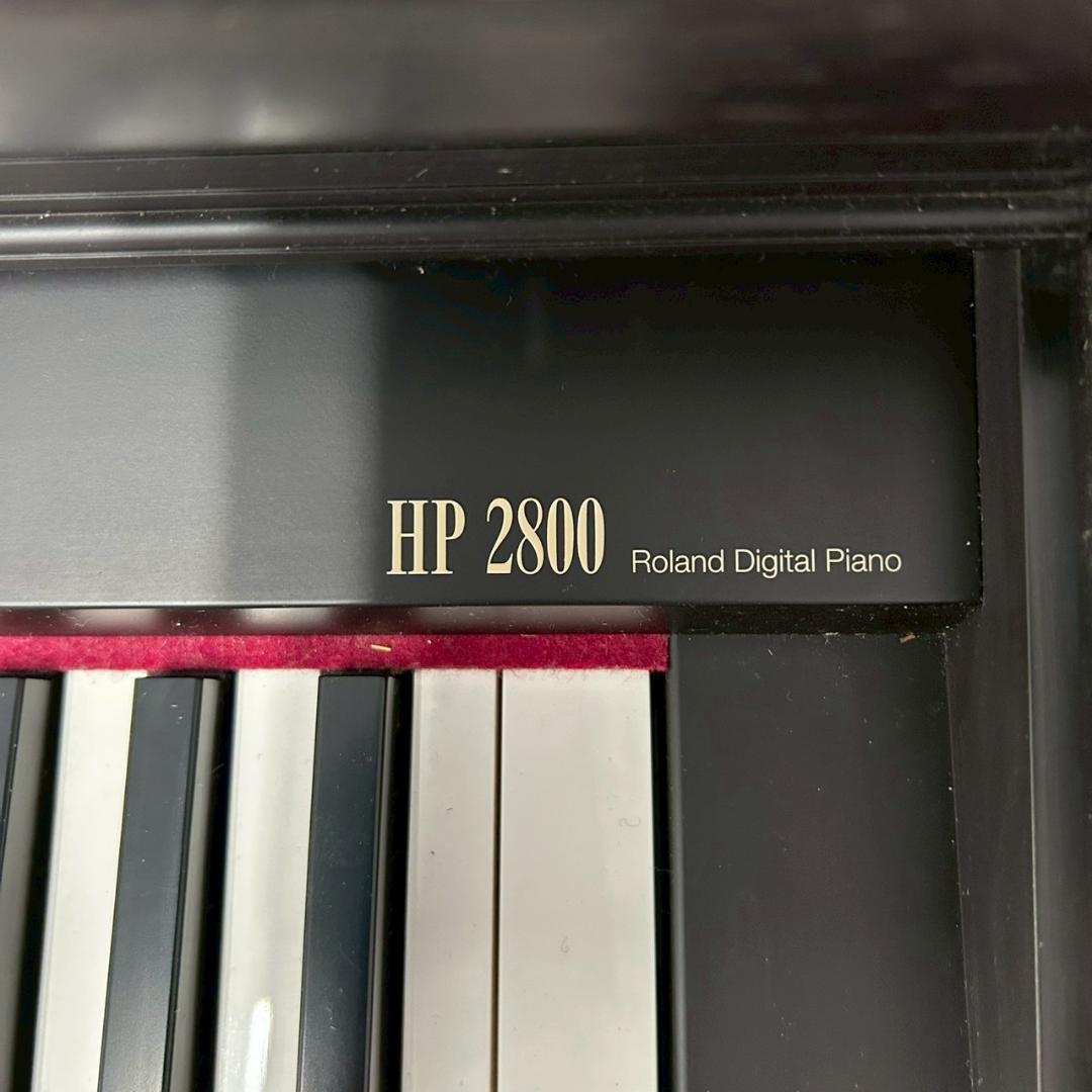 Roland ローランド 電子ピアノ HP-2800 黒 88鍵 椅子付き