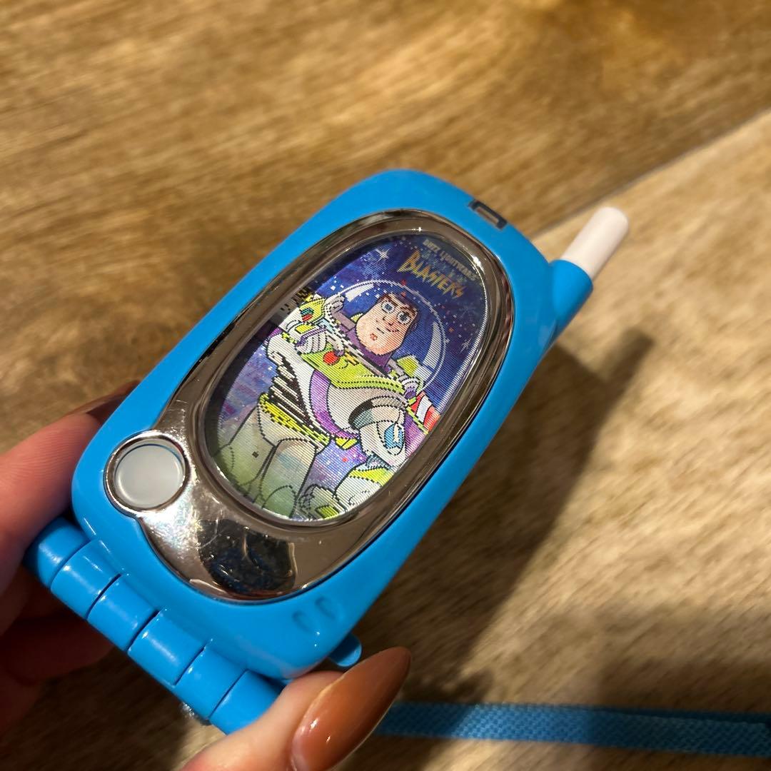 レア バズライトイヤー ガラケー おもちゃ トイストーリー リトルグリーンメン