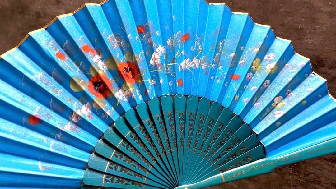 [新品] 手描き模様入りアバニコ！ 両面張り スペイン製の全て手作り商品です。