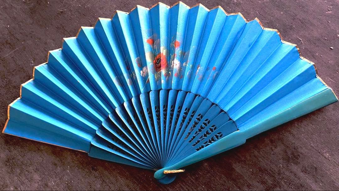 [新品] 手描き模様入りアバニコ！ 両面張り スペイン製の全て手作り商品です。