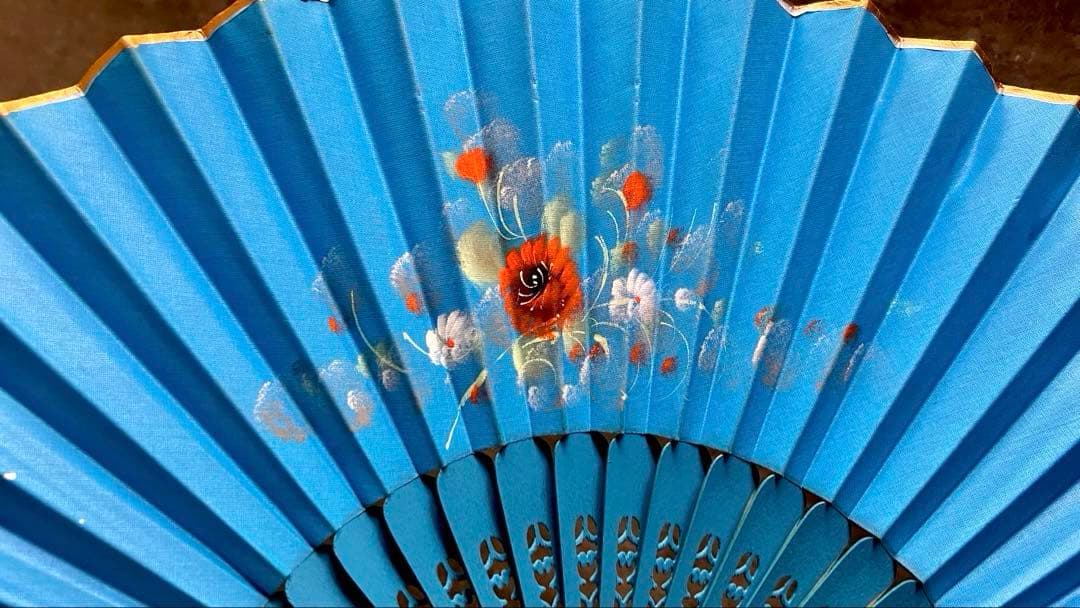 [新品] 手描き模様入りアバニコ！ 両面張り スペイン製の全て手作り商品です。