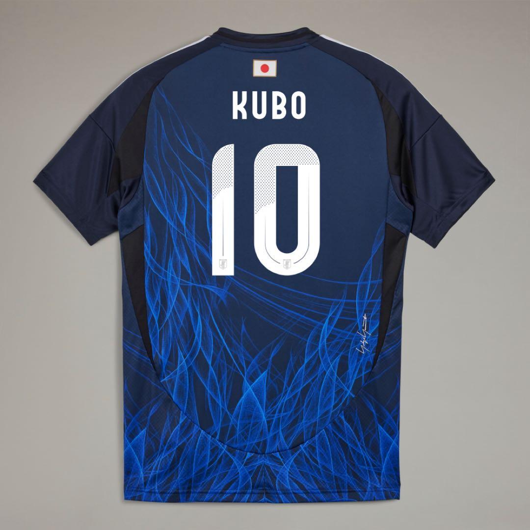 久保建英　アディダス サッカー 日本代表 2024 レプリカ 半袖 10