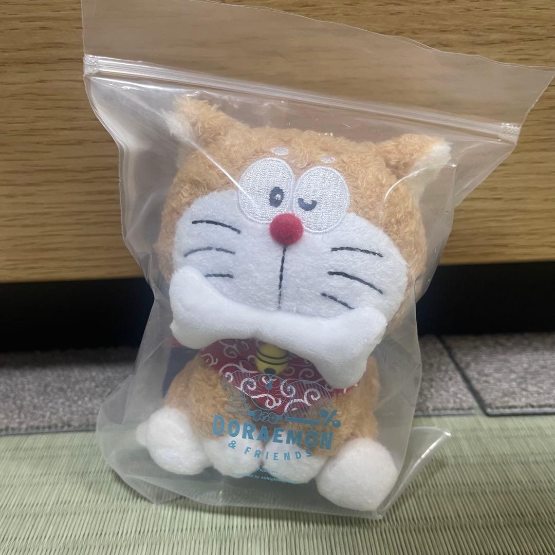 100％ドラえもん＆フレンズ 柴犬ドラえもん キーチェーン