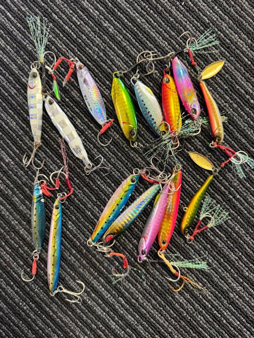 ショアジギングジグセット 40g、30g