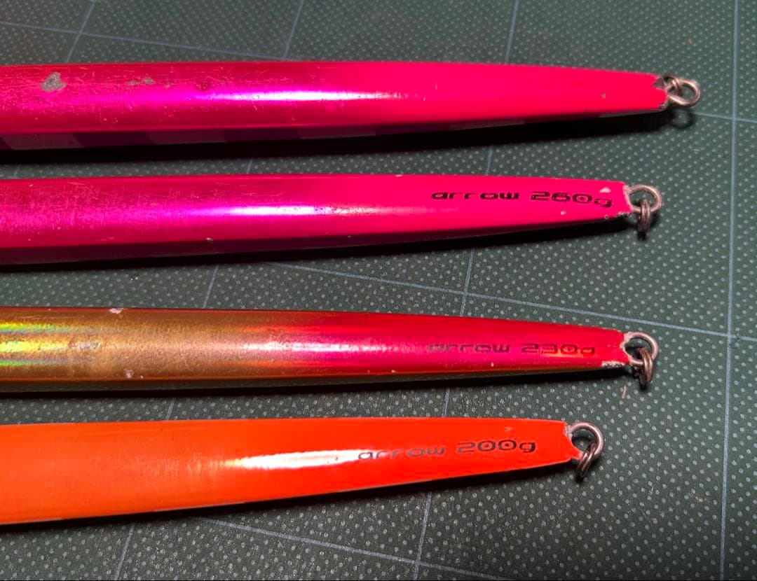 シーフロアコントロール アロー 200g 230g 260g 350g、4本