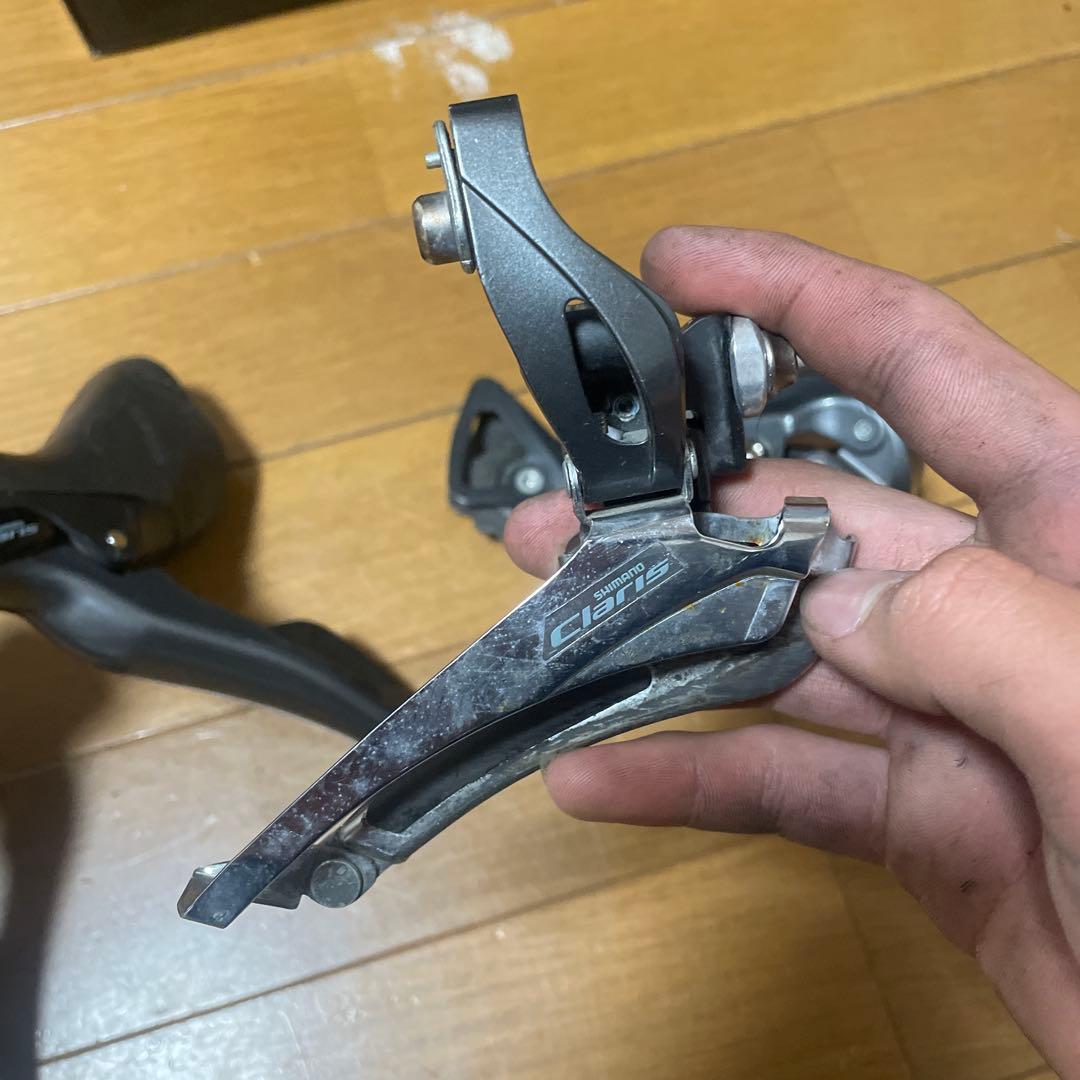 Shimano Claris シフター、ディレーラーセット