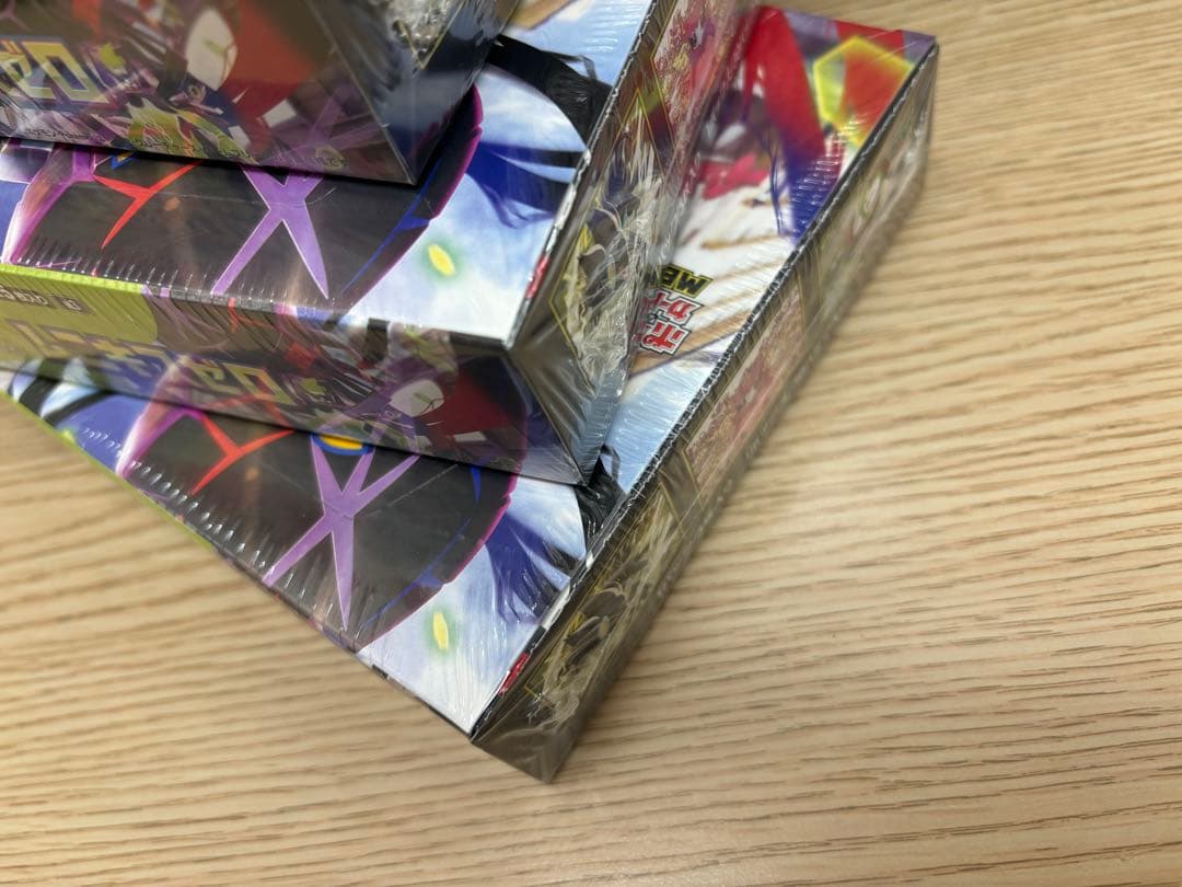 ポケモンカードMEGAドリームex3BOX ムニキスゼロ3BOXシュリンク付き