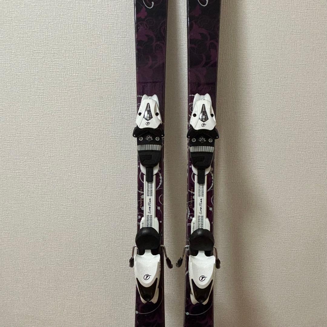 送料無料150cm 靴23.5cm PURE CONSCIOUS スキーセット