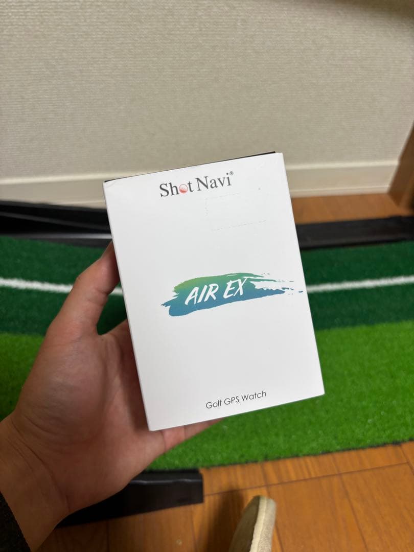 【新品未使用】ShotNavi AIR EX ゴルフ GPSウォッチ ホワイト