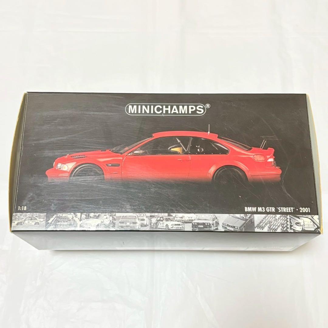 ミニカー MINICHAMPS  M3 GTR 'STREET' 1:18