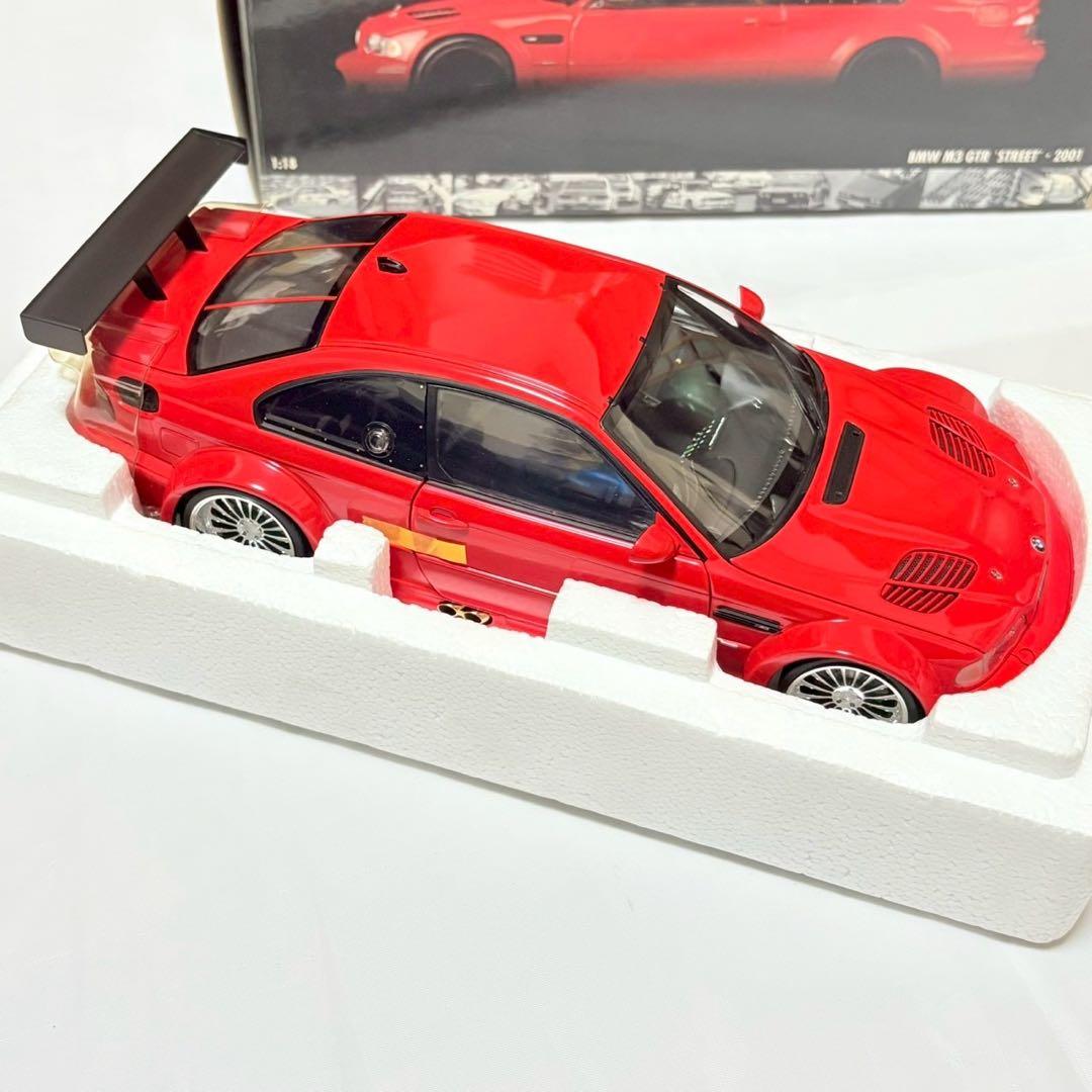 ミニカー MINICHAMPS  M3 GTR 'STREET' 1:18