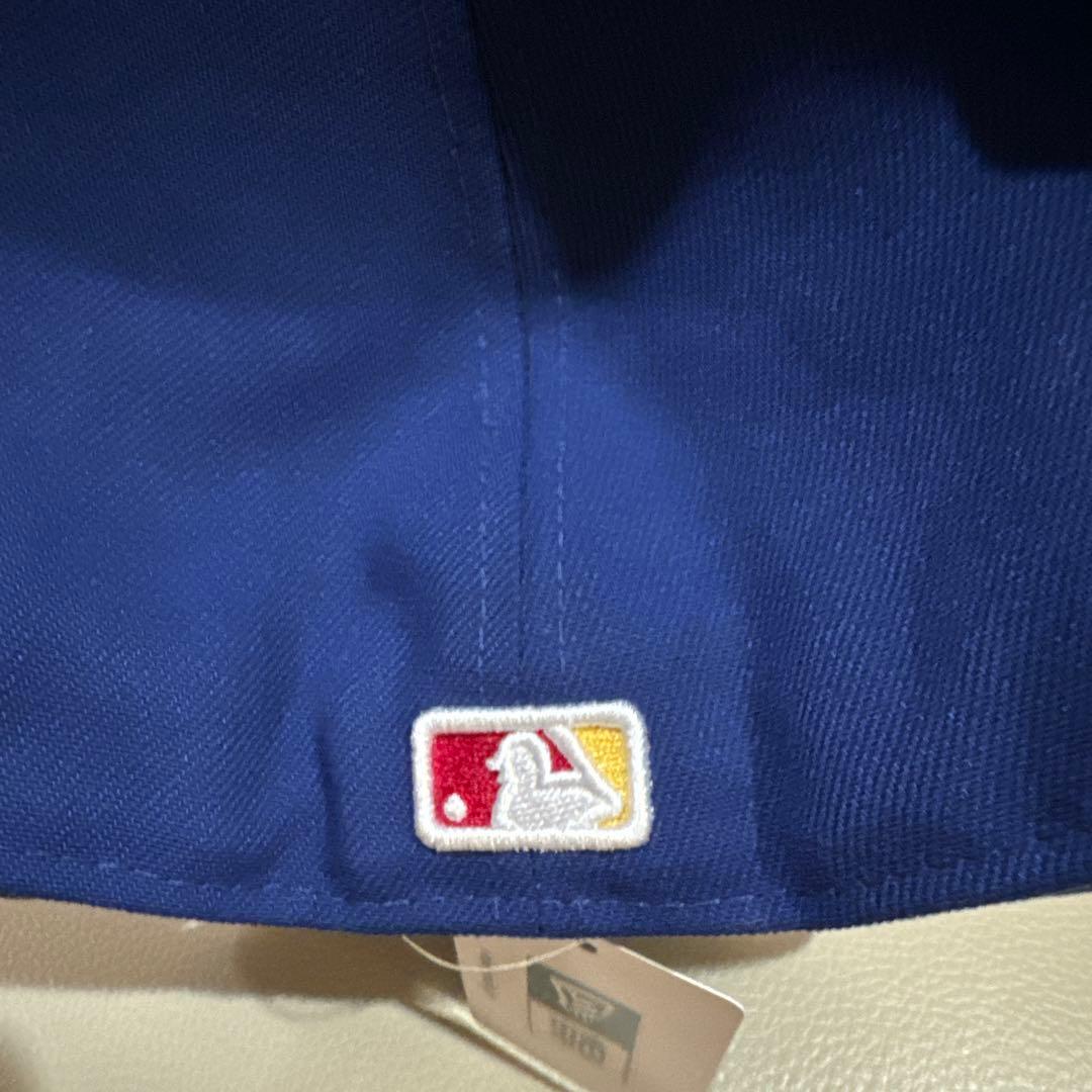 NEW ERA ロサンゼルスドジャース ハンバーガーpins付き　7 7/8