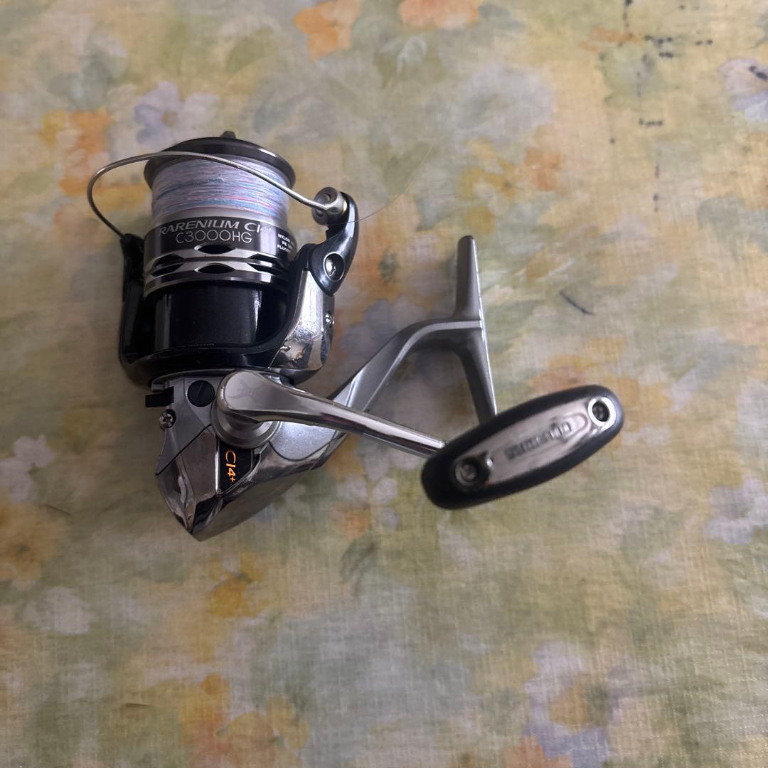 シマノRarenium C3000HG スピニングリール