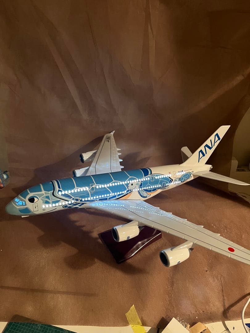 ANA エアバスa380-800 1/160 飛行機模型