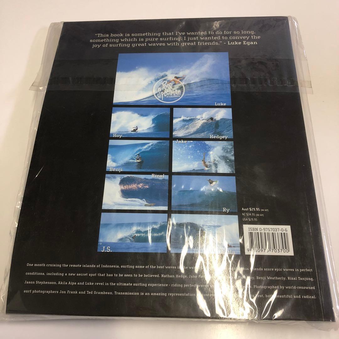 超レア　サーフィンDVD transmission 正規品　写真集付き　新品