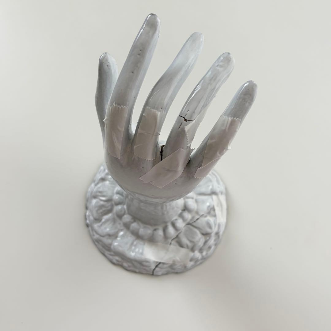 【金継ぎ用】Astier 手のオブジェ 定価5.6万
