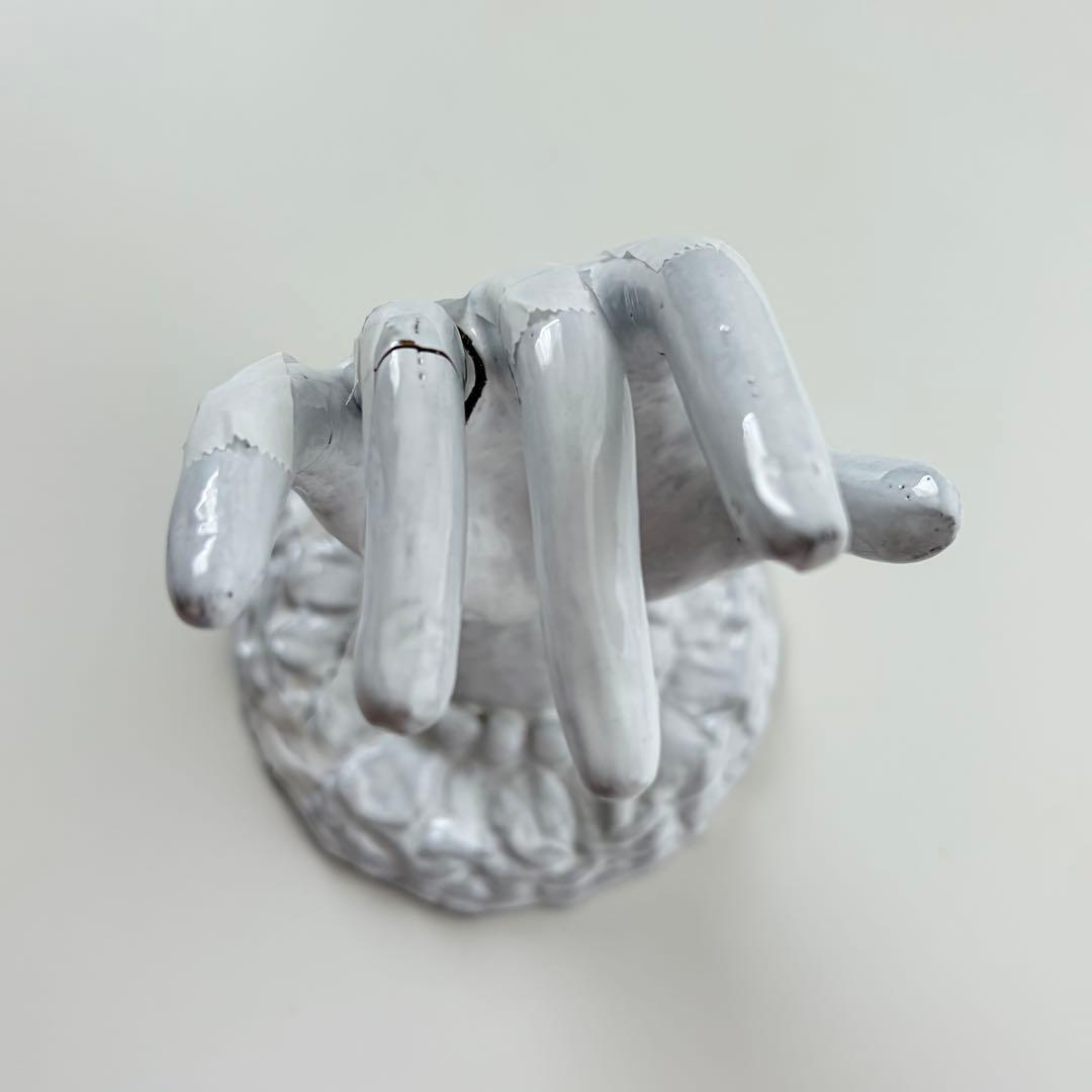 【金継ぎ用】Astier 手のオブジェ 定価5.6万