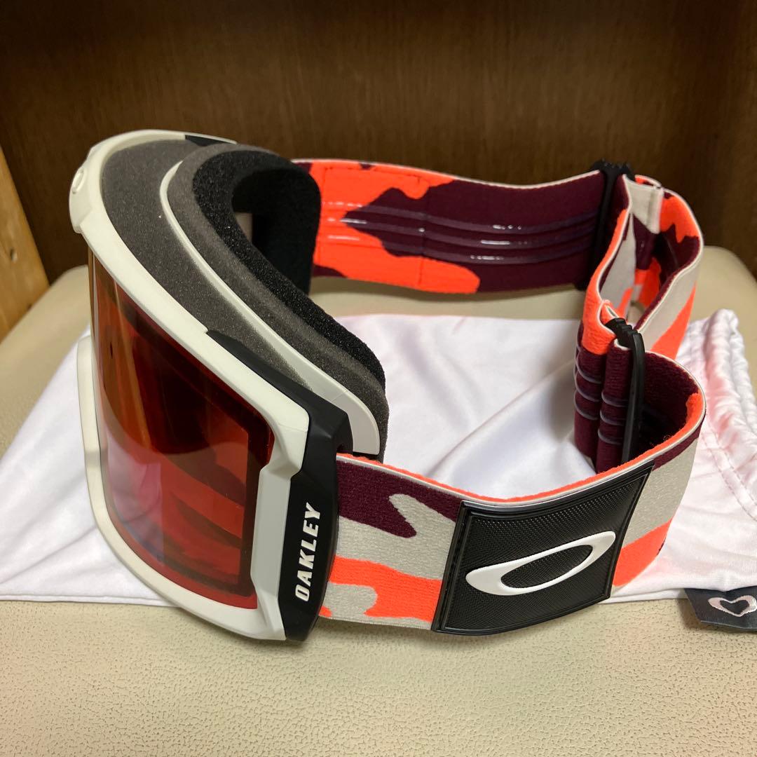 未使用オークリーOAKLEYスノーゴーグルスキースノーボードプリズムレンズ