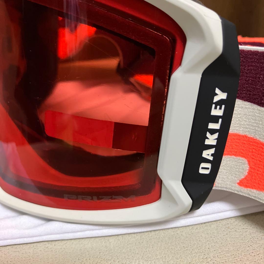 未使用オークリーOAKLEYスノーゴーグルスキースノーボードプリズムレンズ