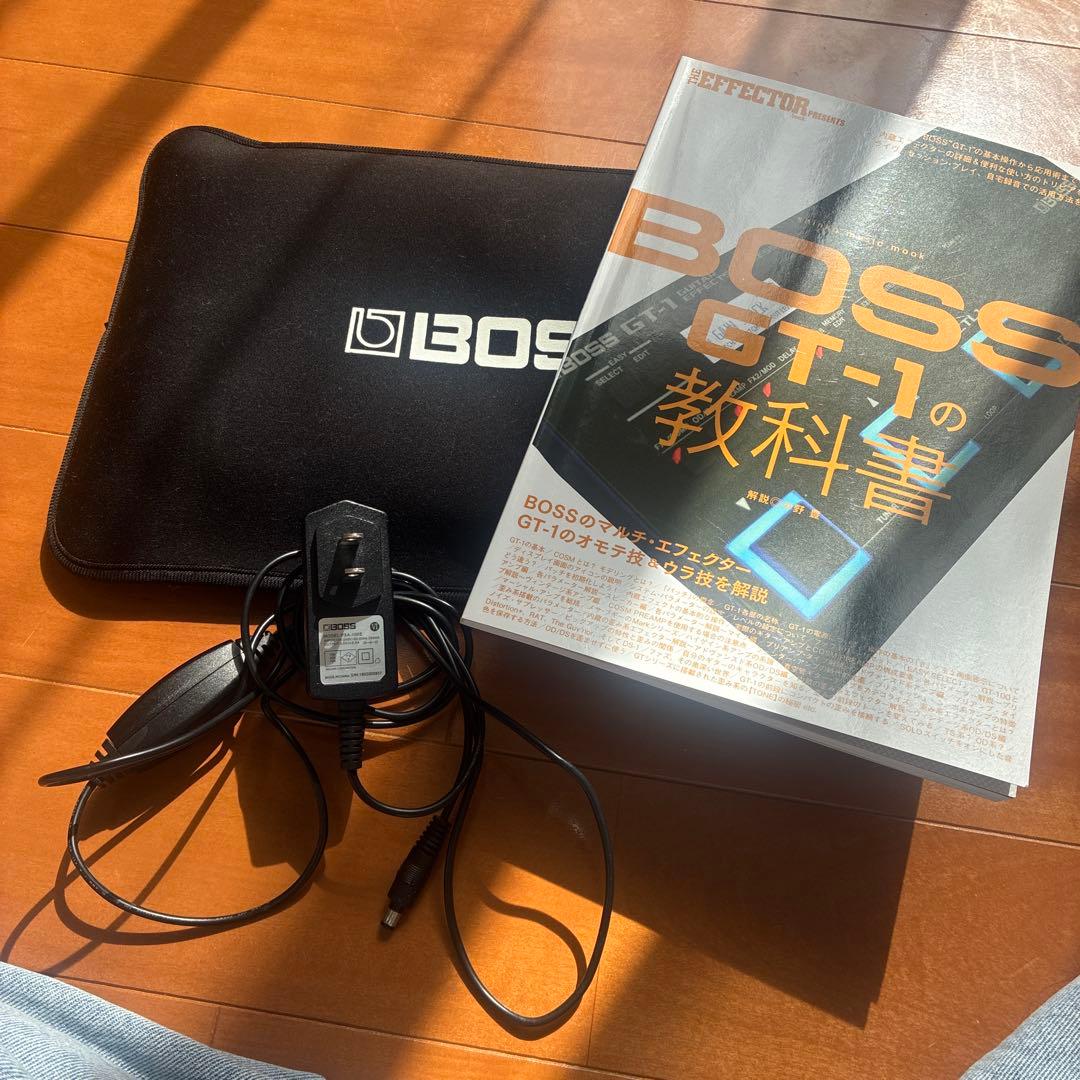 BOSS GT1 ギターエフェクター ACプラグ BOSS GT-1の教科書付
