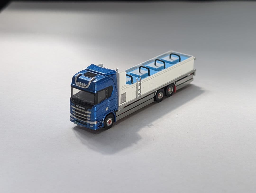 T*H様 トミーテック　トラックコレクション　改造　スカニア　活魚車　デコトラ